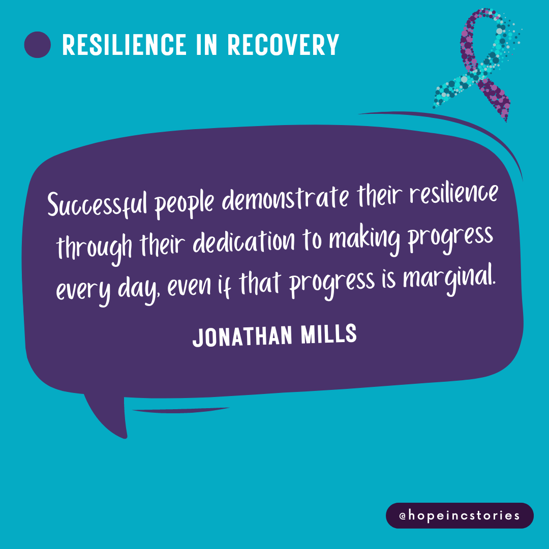 Resilience in dedication - Hope Inc. Stories